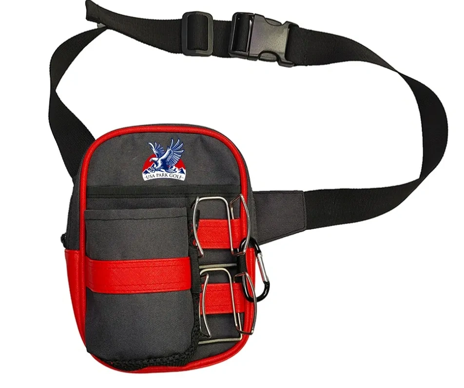 USA Park Golf Carrying Case with added ball holders